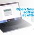 Software Open Source in ufficio?