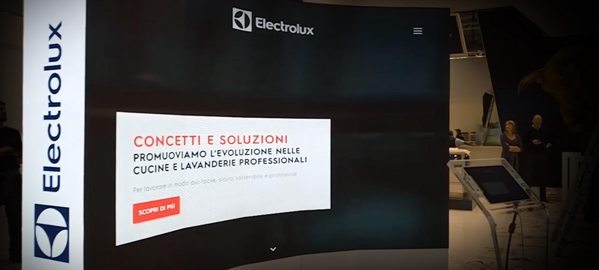 Electrolux: Totem interattivo